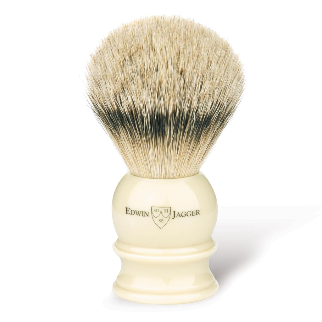Edwin Jagger Silver Tip Badger Shaving Brush