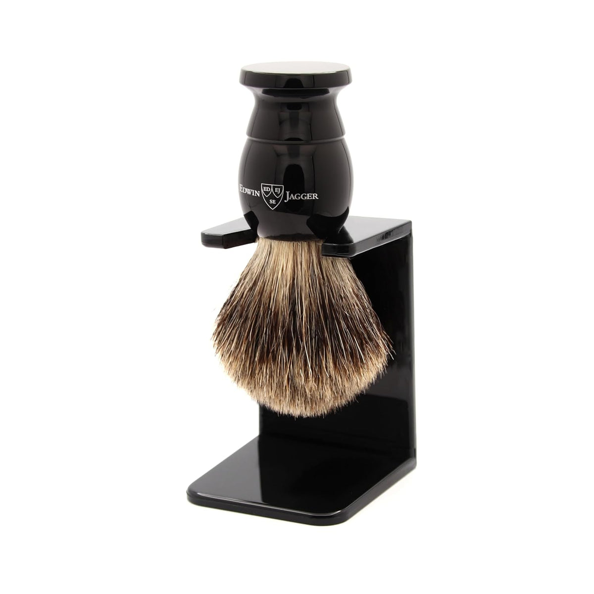 Edwin Jagger Traditional Handmade Shaving Brushes With Stand