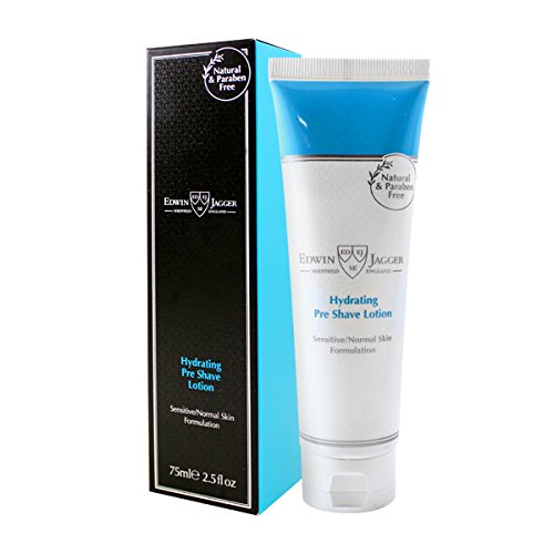 Edwin Jagger Natural Hydrating Pre-Shave Lotion 75ml 2.5oz Tube