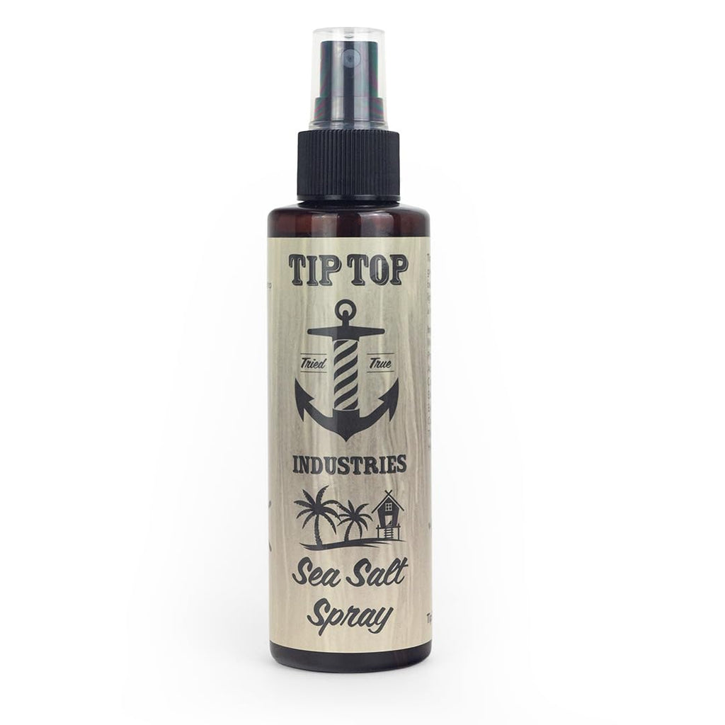 Tip Top Sea Salt Spray - Coconut Scent - Texturizing Matte Finish, Creates Beach Day Waves - For A Natural Relaxed Textured Hairstyle - 5 Fl Oz