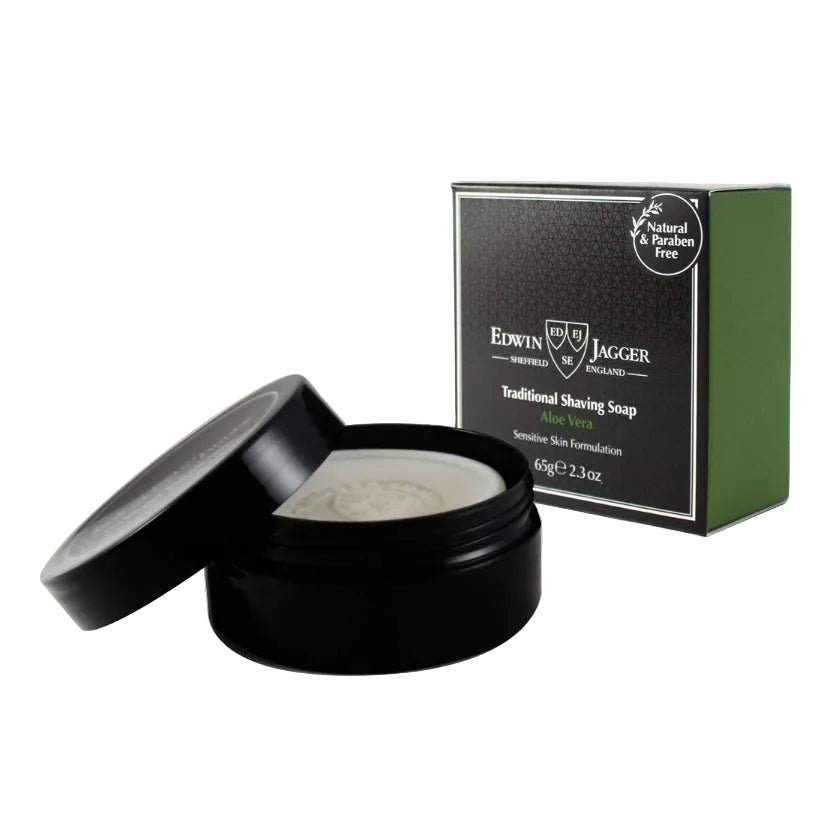 Edwin Jagger Traditional Shave Soap In Travel Container 2.3 ounce