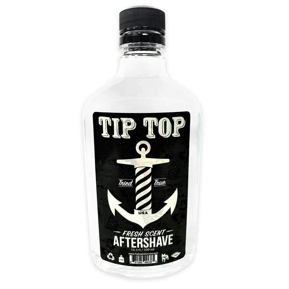Tip Top Fresh Scent Aftershave - Cools and Calms Irritated Skin, Witch Hazel Helps Refresh and Repair Skin - Clean Refreshing Scent 12.7 Fl Oz