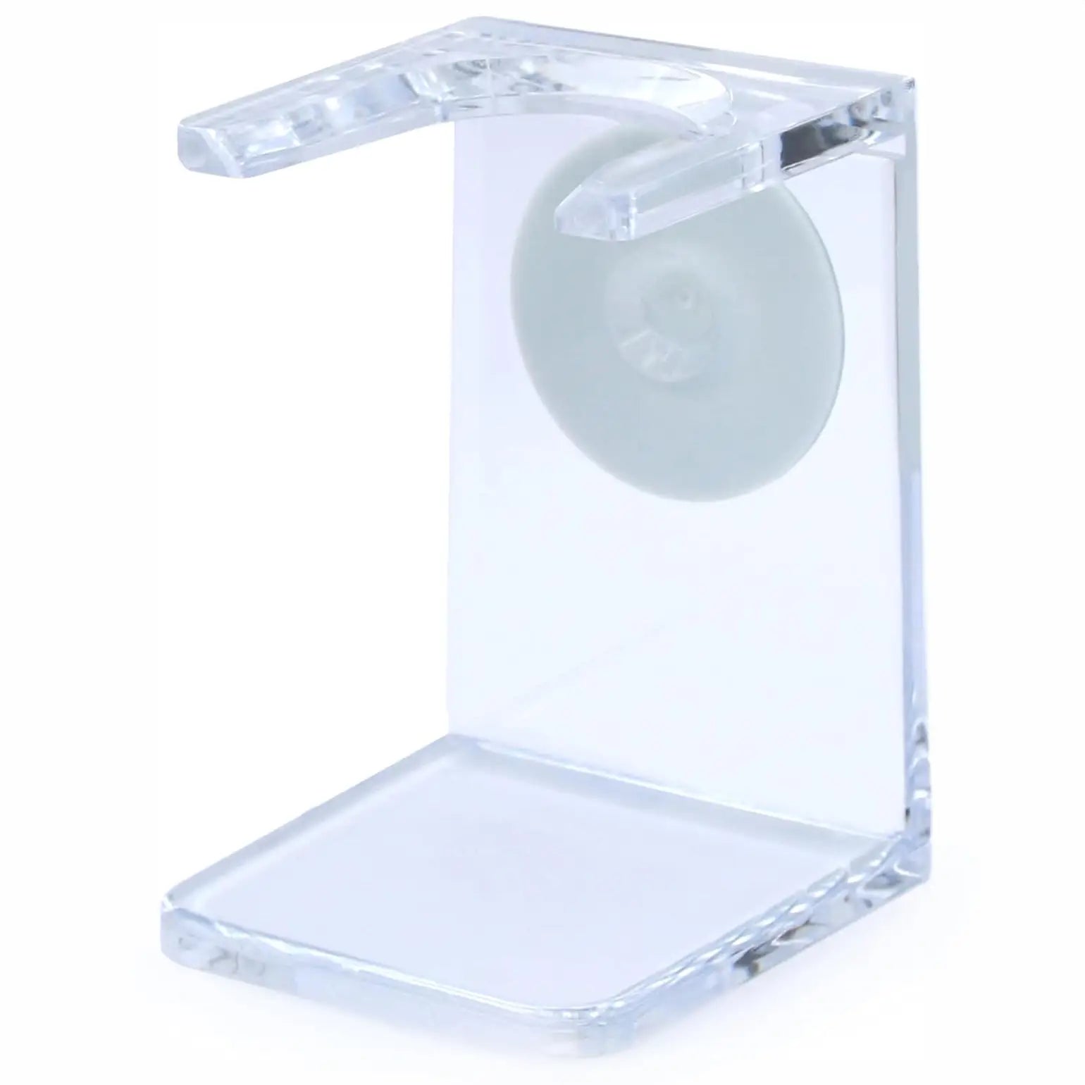 Edwin Jagger Clear Plastic Large Neck Shaving Brush Stand