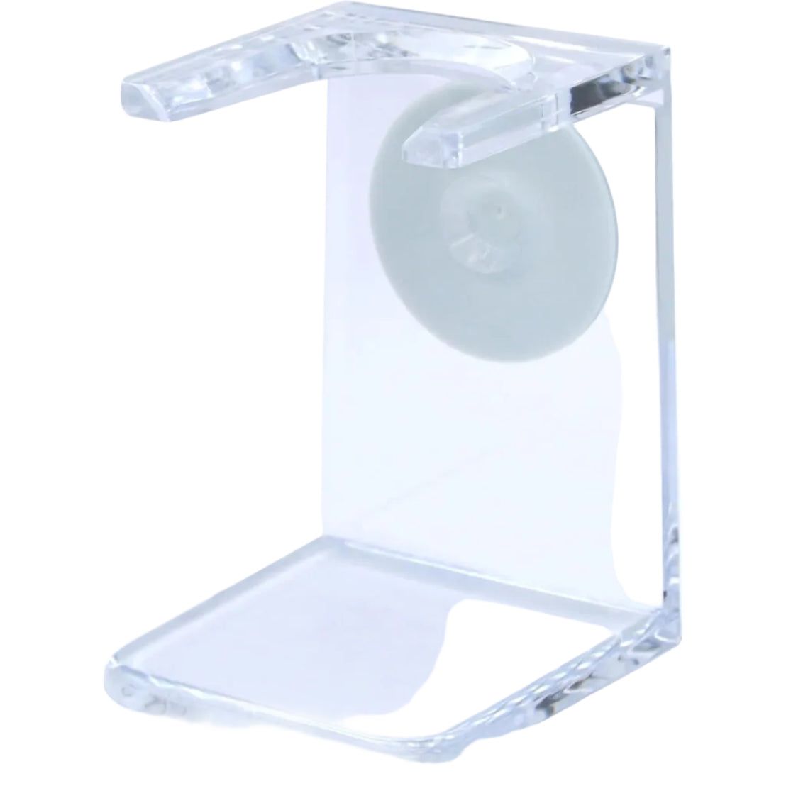 Edwin Jagger Clear Plastic Small Neck Shaving Brush Stand