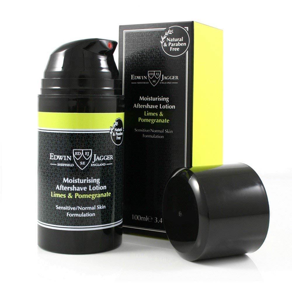 Edwin Jagger Lime and Pomegranate Premium Natural After Shave Lotion 100ml