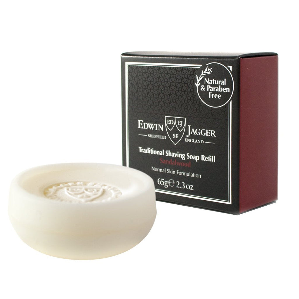 Edwin Jagger Traditional Shave Soap Refill 2.3 ounce