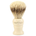 Edwin Jagger Traditional Handmade Shaving Brush Super Badger Imitation Ivory X-Large