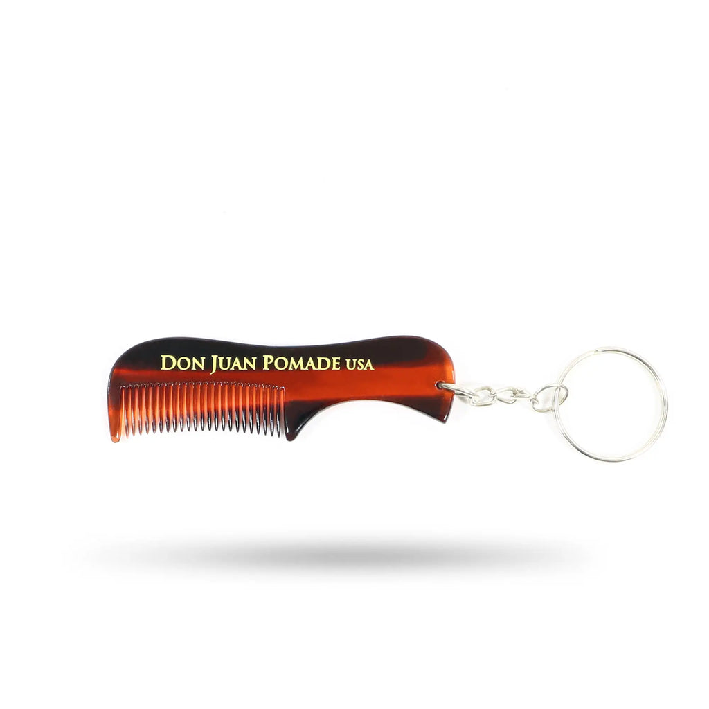 Don Juan Handmade Tortoise Mustache Handle Comb