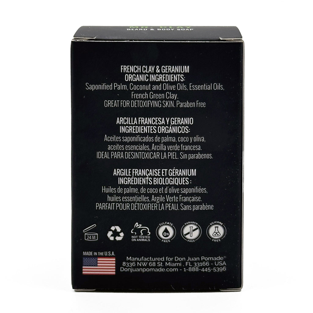 Don Juan Mr. Clay Beard & Body Soap