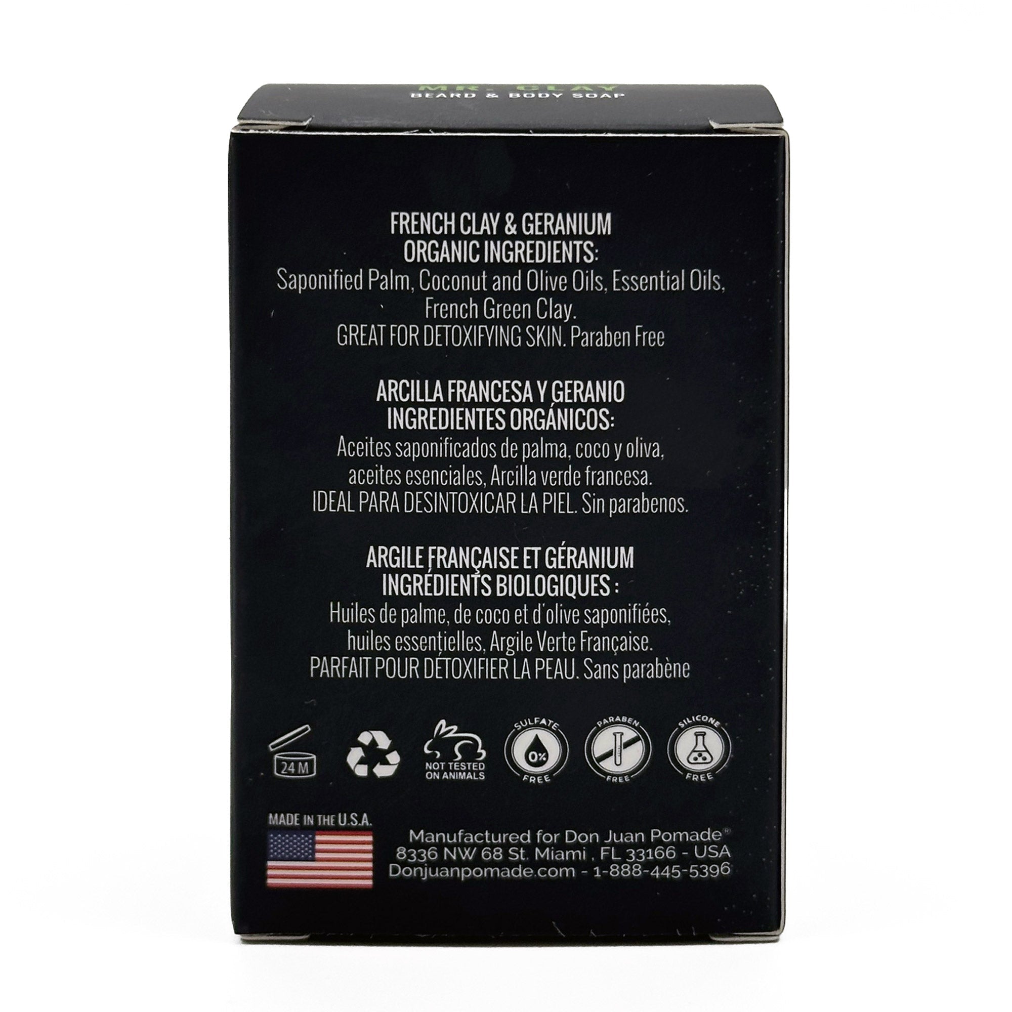 Don Juan Mr. Clay Beard & Body Soap