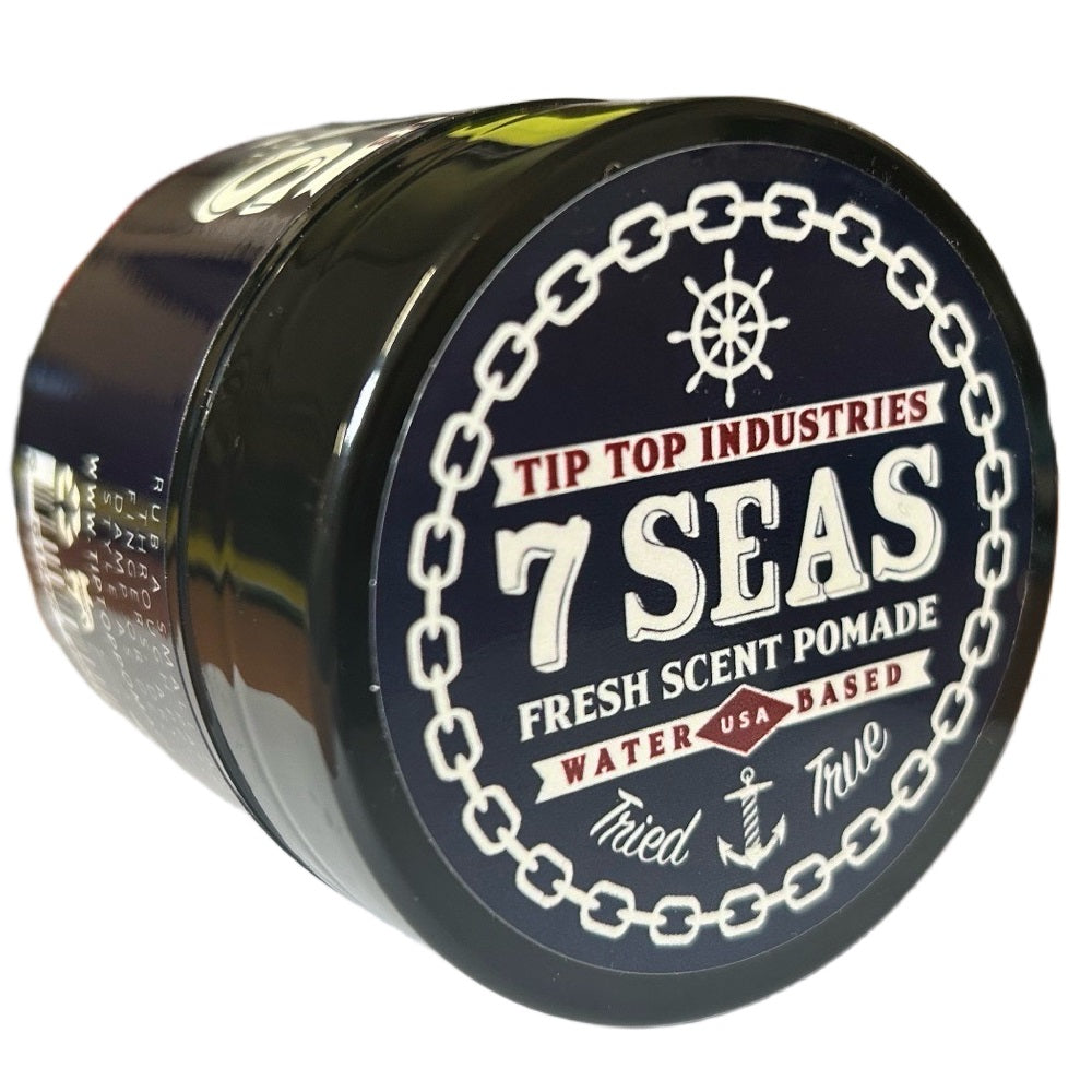 Tip Top 7Seas Strong Hold Water Based Pomade 4.25oz