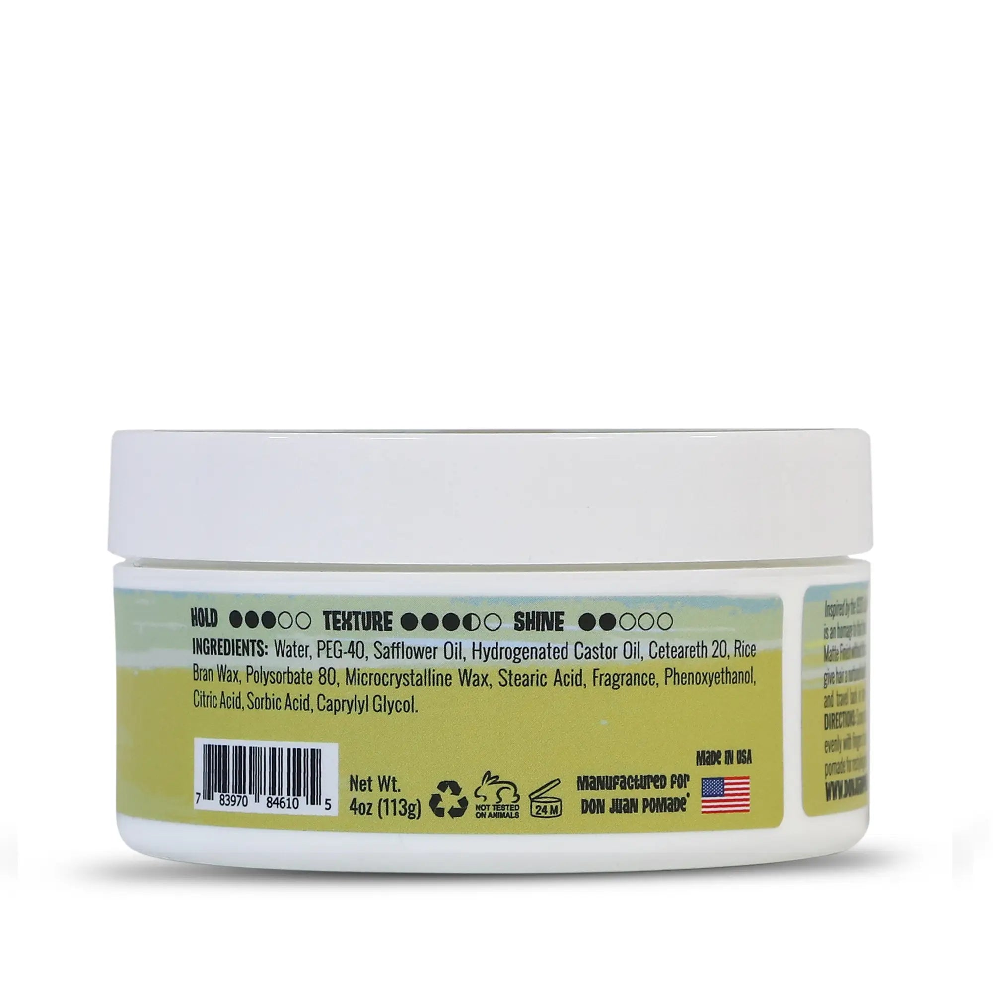 Don Juan Tiki Matte Pomade