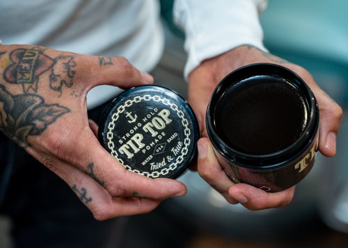 Tip Top Strong Hold Water Based Pomade 4.25oz