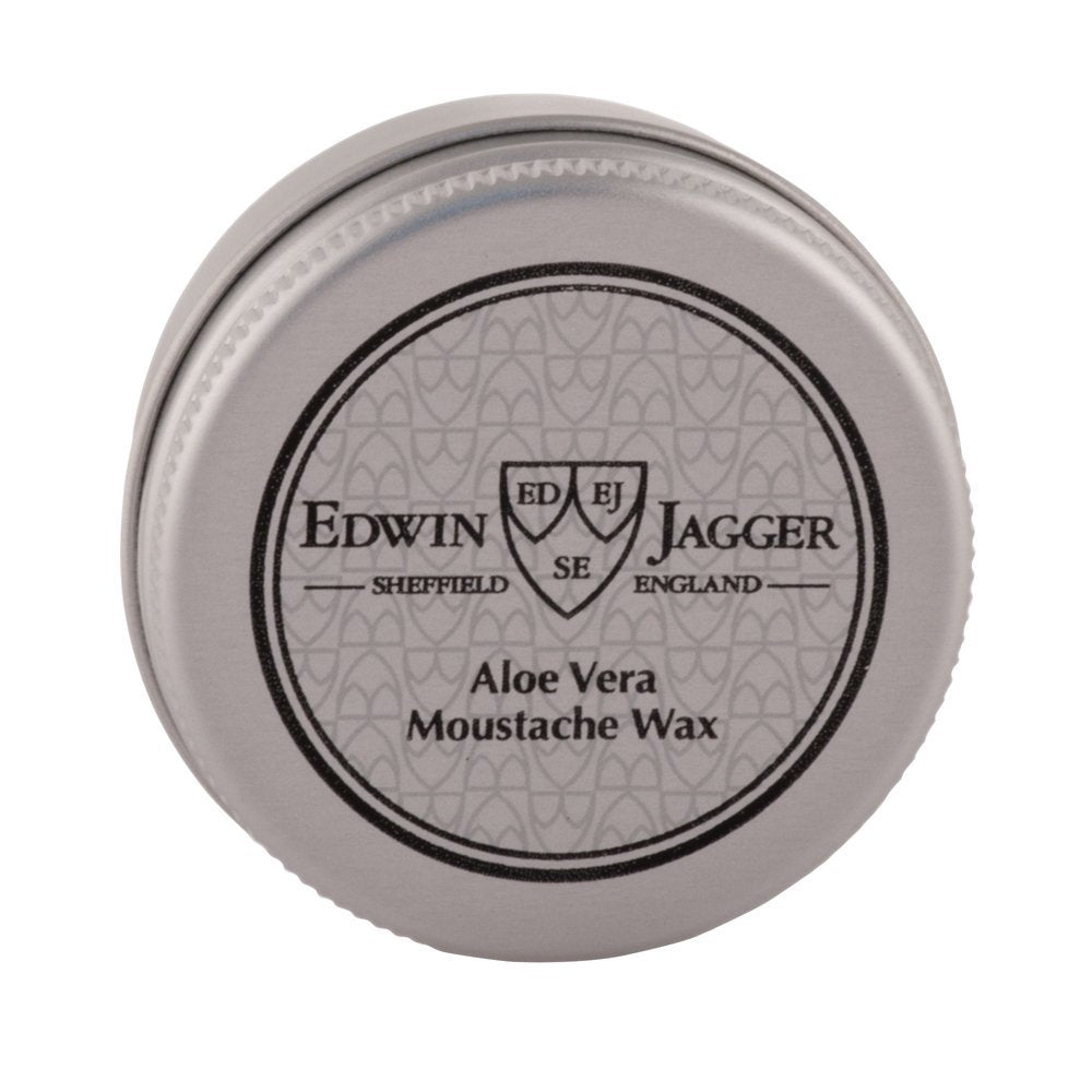Edwin Jagger Aloe Vera Mustache Wax Tin 15ml 0.5fl oz