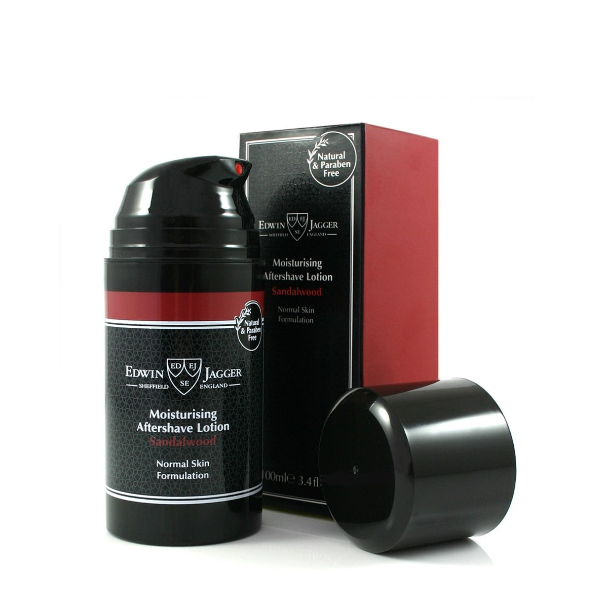 Edwin Jagger Sandalwood Premium Natural After Shave Lotion 100ml