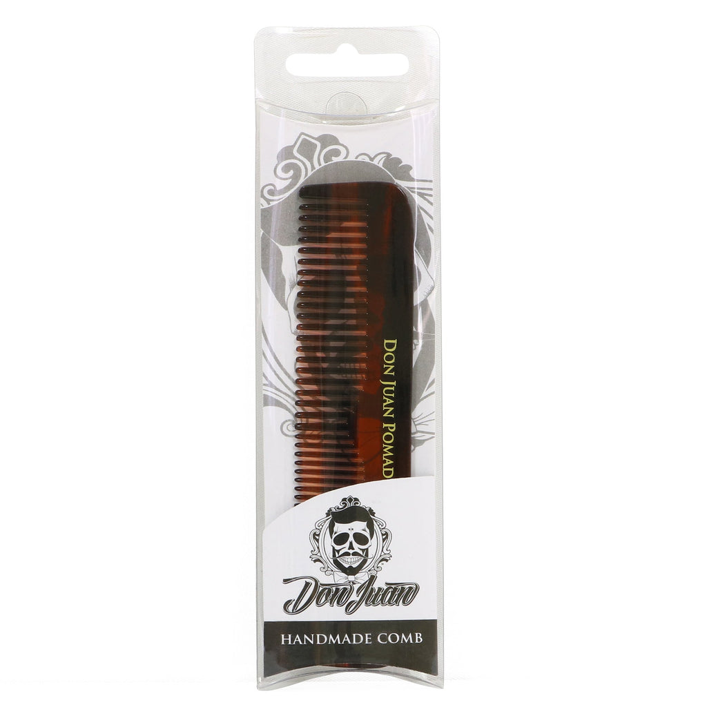 DON JUAN Handmade 5" Tortoise Pocket Comb