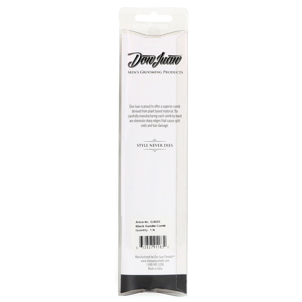 Don Juan Handmade 8.7" Styling Handle Comb