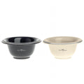 Edwin Jagger Porcelain Shaving Soap Bowl with Silver Rim