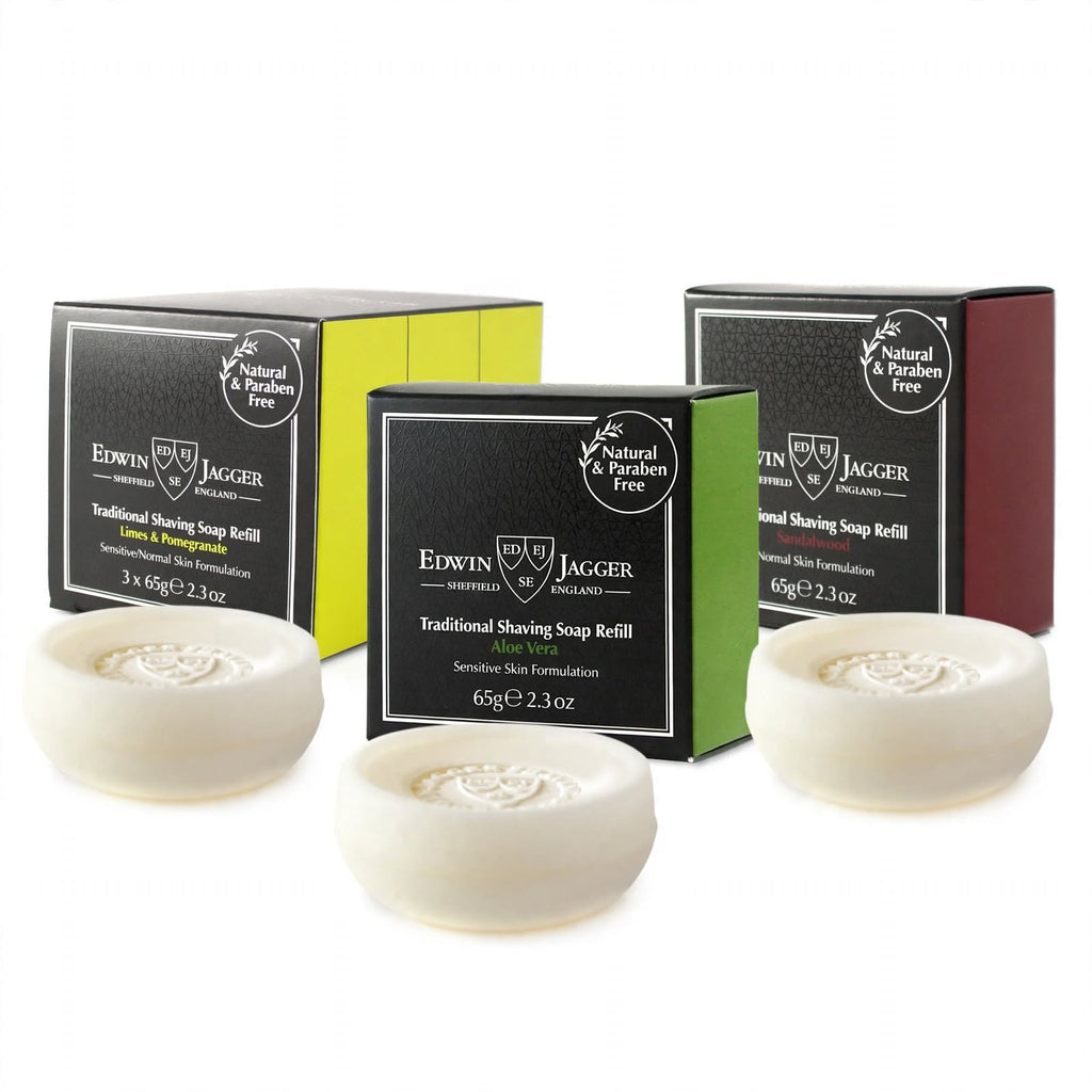 Edwin Jagger Traditional Shave Soap Refill 2.3 ounce