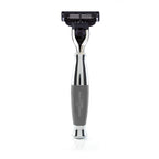 EDWIN JAGGER Chrome Plated Heavy Handle Gillette Mach3 Razor