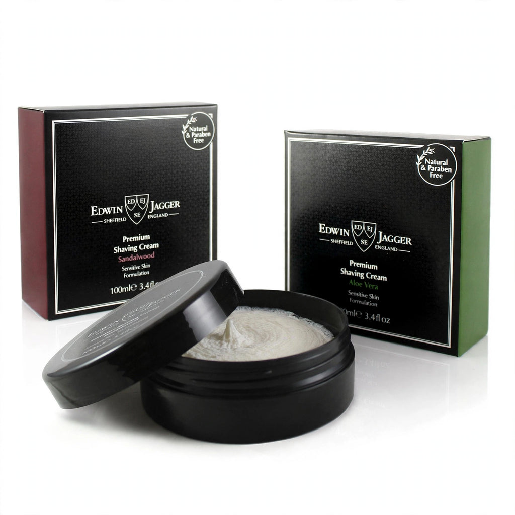 Edwin Jagger Premium Natural Shaving Shave Cream 100ml 3.4oz Tub