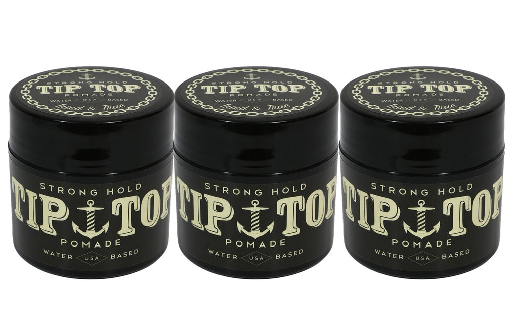 Tip Top Strong Hold Water Based Pomade 4.25oz