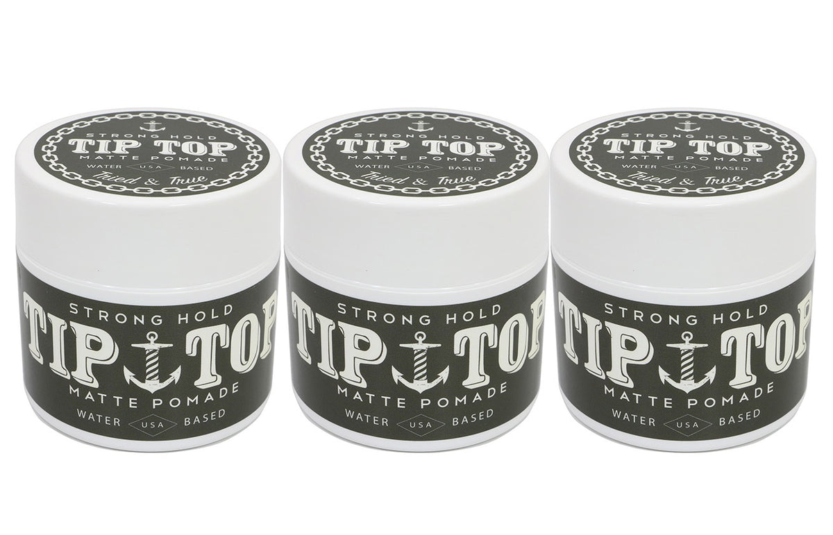 Tip Top Matte Water Based Strong Hold Pomade